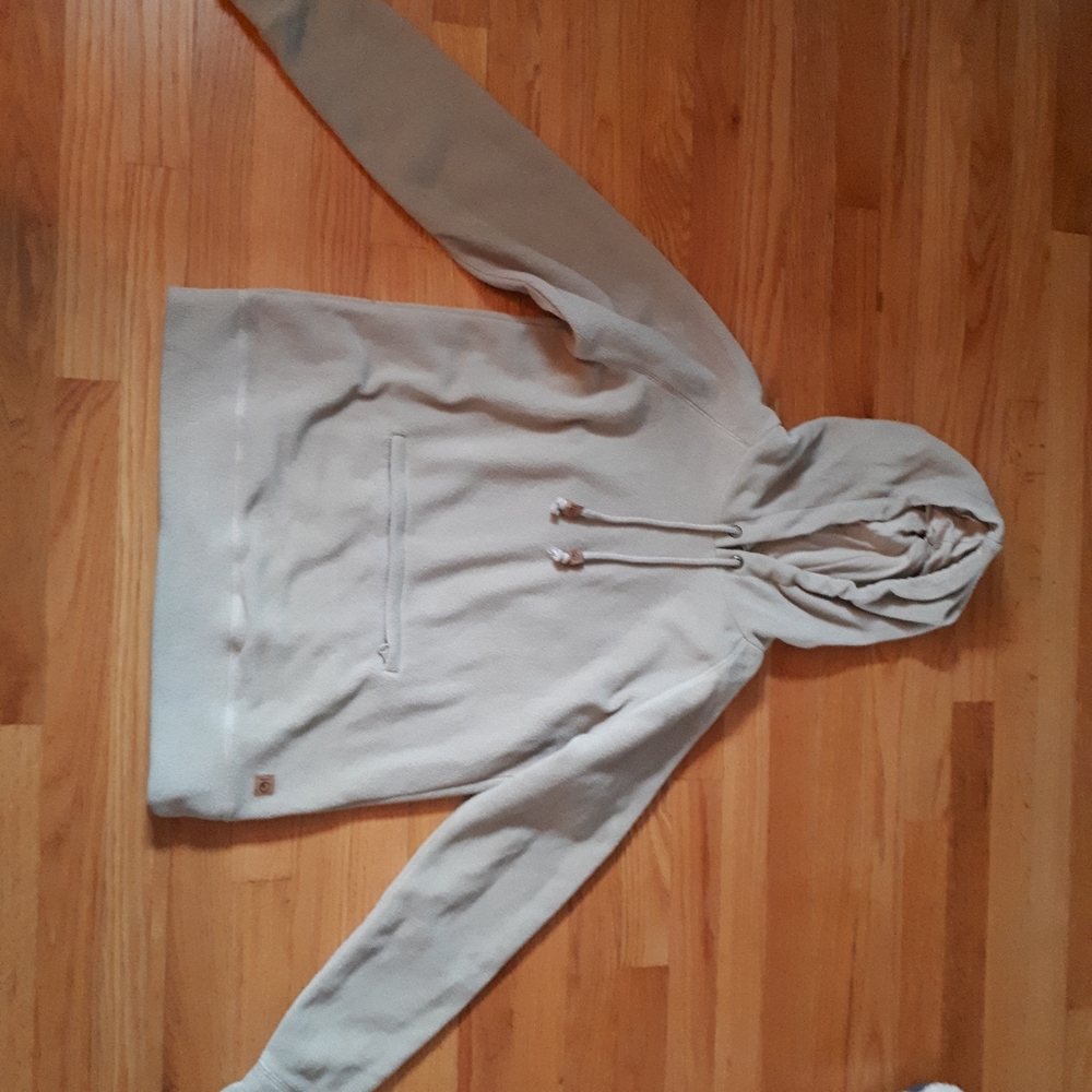 10 Tree Brand Beige Warm Fleece Sweater